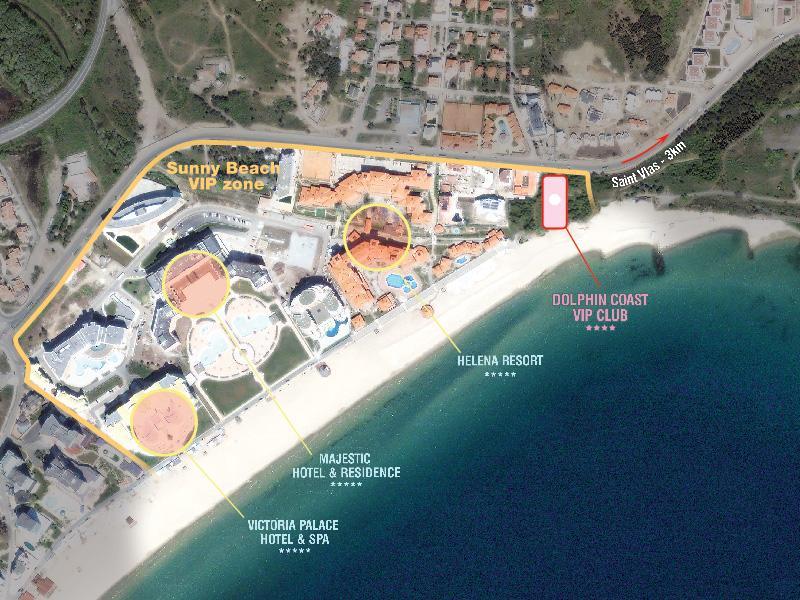 Vip Club Dolphin Coast Aparthotel Σάνι Μπιτς Εξωτερικό φωτογραφία